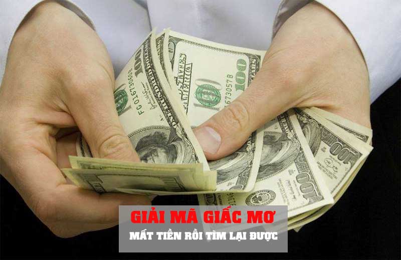 Giải mã giấc mơ mất tiền nhưng tìm lại được